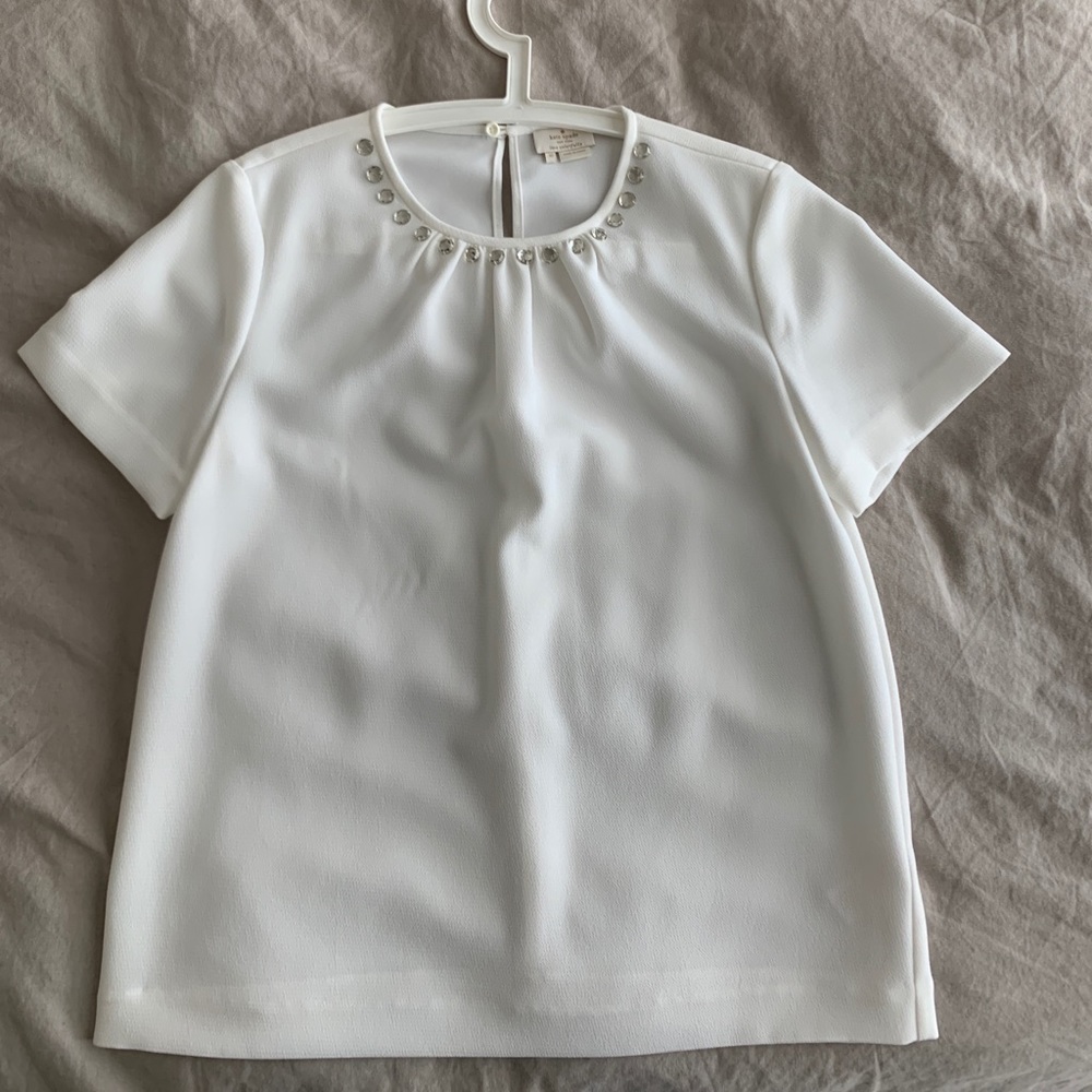 Kate Spade Blouse. New, never worn. Size 10.